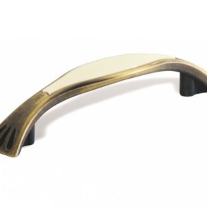 Mâner bronz antic șlefuit cu înscripție bej S 1881-130ZN31A78