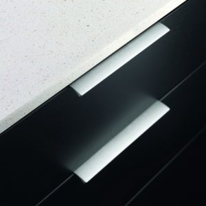 Mâner EDGE STRAIGHT efect inox S