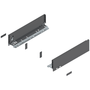 Laterală de sertar LEGRABOX, Înălţime M (90.5 mm), NL=350 mm, dreapta+stânga, pentru LEGRABOX pure - 770M3502S - imagine 3