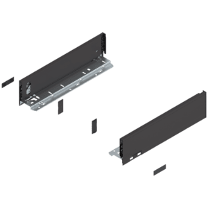 Laterală de sertar LEGRABOX, Înălţime M (90.5 mm), NL=350 mm, dreapta+stânga, pentru LEGRABOX pure - 770M3502S - imagine 4