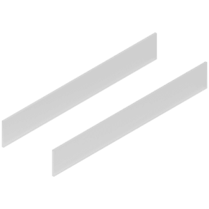 TANDEMBOX Element de inserţie - lateral, Înălţime D, NL=650 mm, Sticlă satinat, 2 buc în set, pentru TANDEMBOX antaro - Z37R617D