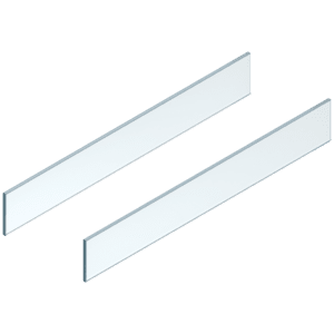 TANDEMBOX Element de inserţie - lateral, Înălţime D, NL=650 mm, Sticlă clar, 2 buc în set, pentru TANDEMBOX antaro - Z37R617D