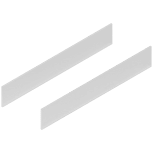 TANDEMBOX Element de inserţie - lateral, Înălţime D, NL=600 mm, Sticlă satinat, 2 buc în set, pentru TANDEMBOX antaro - Z37R567D