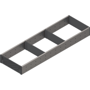 ORGA-LINE Set de compartimentare (cu ocupare parţială), pentru TANDEMBOX Sertar, NL=650 mm, KB=900 mm, Lăţime=194 mm - ZSI.650FI2N
