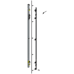 REVEGO uno, Suport balama set, pentru Înălţime pocket 2257–2406 mm, stânga - 801T2250.L3