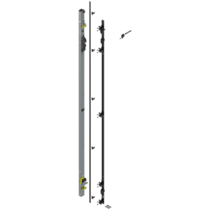 REVEGO uno, Suport balama set, pentru Înălţime pocket 2407–2556 mm, stânga - 801T2400.L3