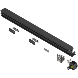 Uşă dublă, Suport rulant set, pentru lăţime interioară de corp în aplicaţie: 1050 mm, dreapta - 802L1050DR3