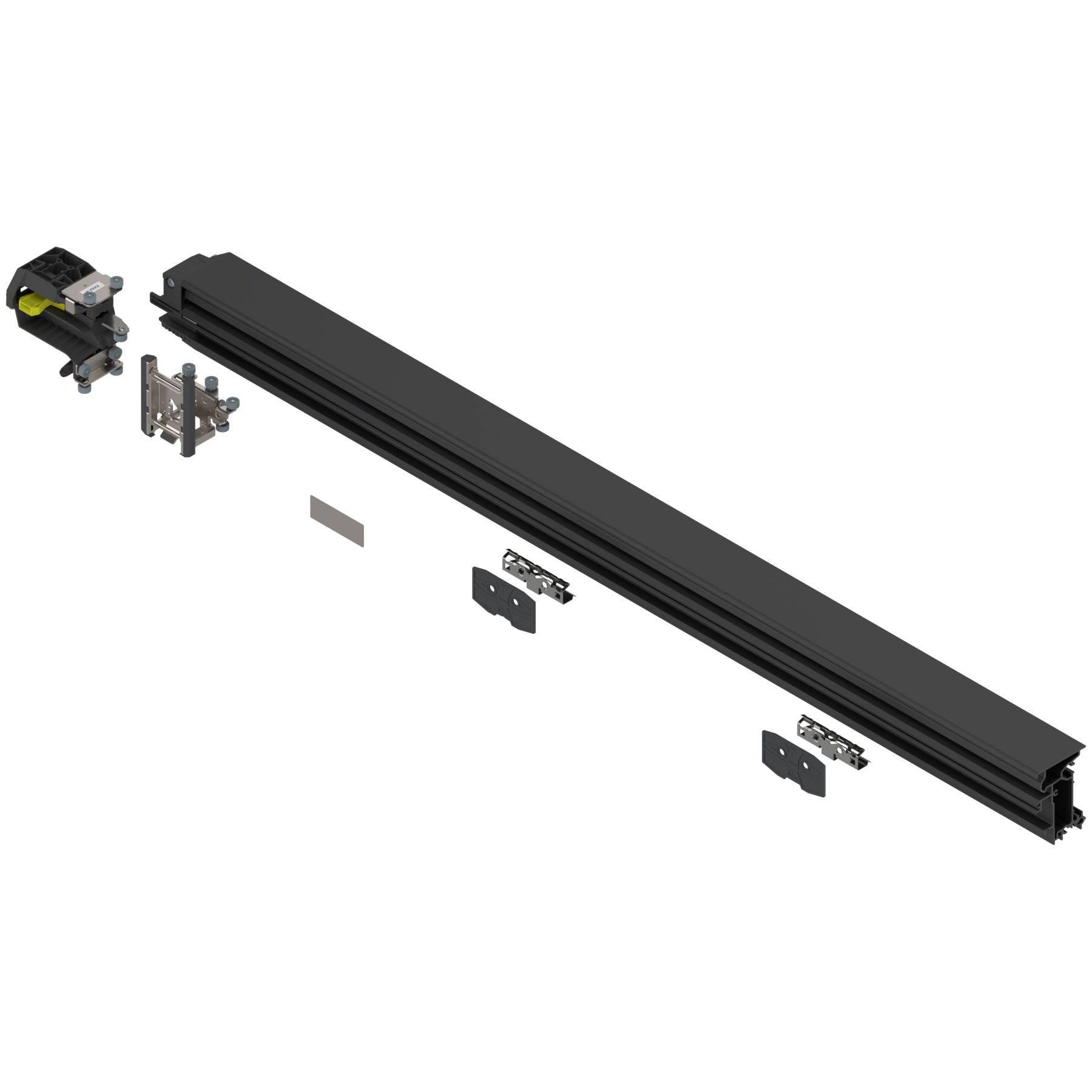 Uşă dublă, Suport rulant set, pentru lăţime interioară de corp în aplicaţie: 1200 mm, stânga - 802L1200DL3