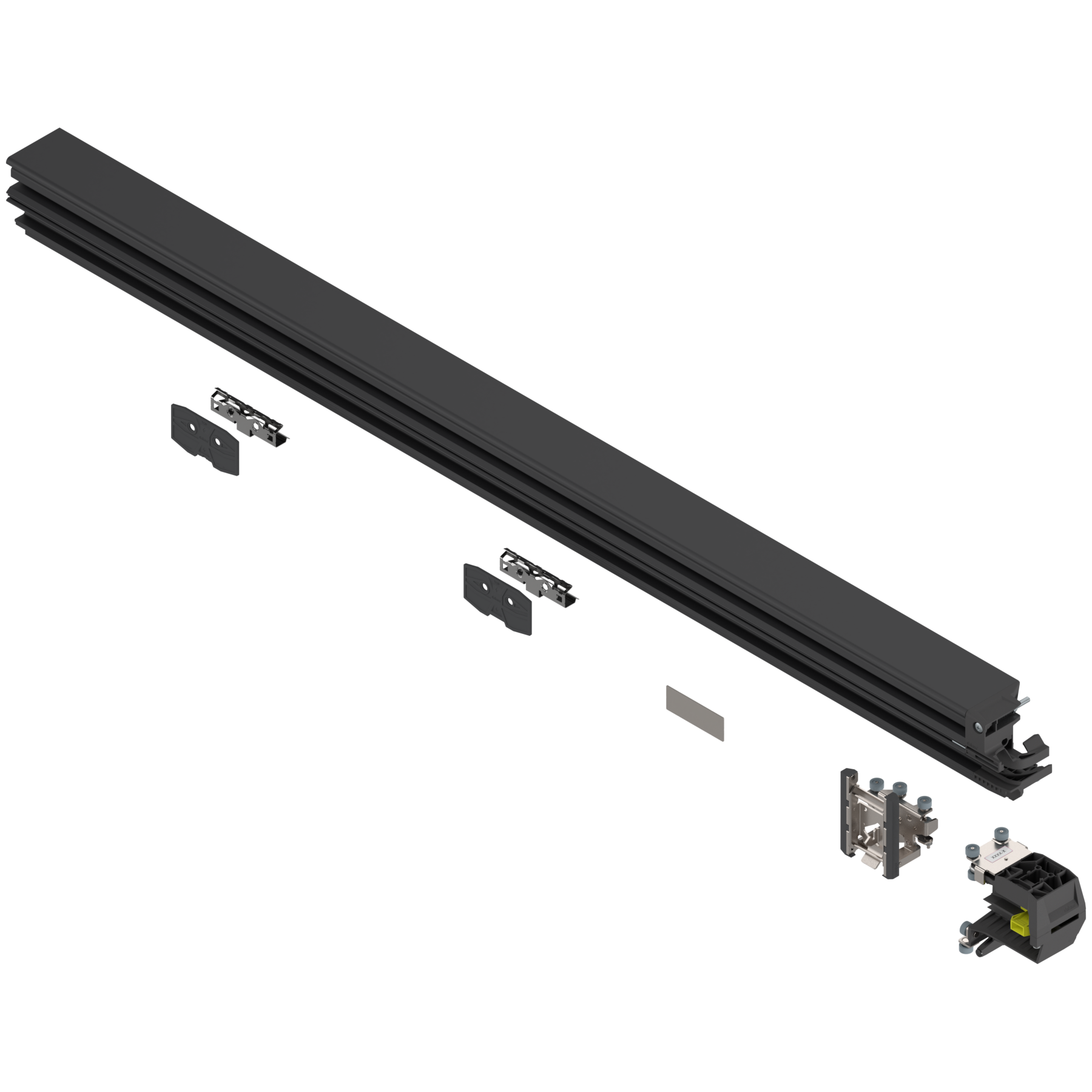 Uşă dublă, Suport rulant set, pentru lăţime interioară de corp în aplicaţie: 1350 mm, dreapta - 802L1350DR3
