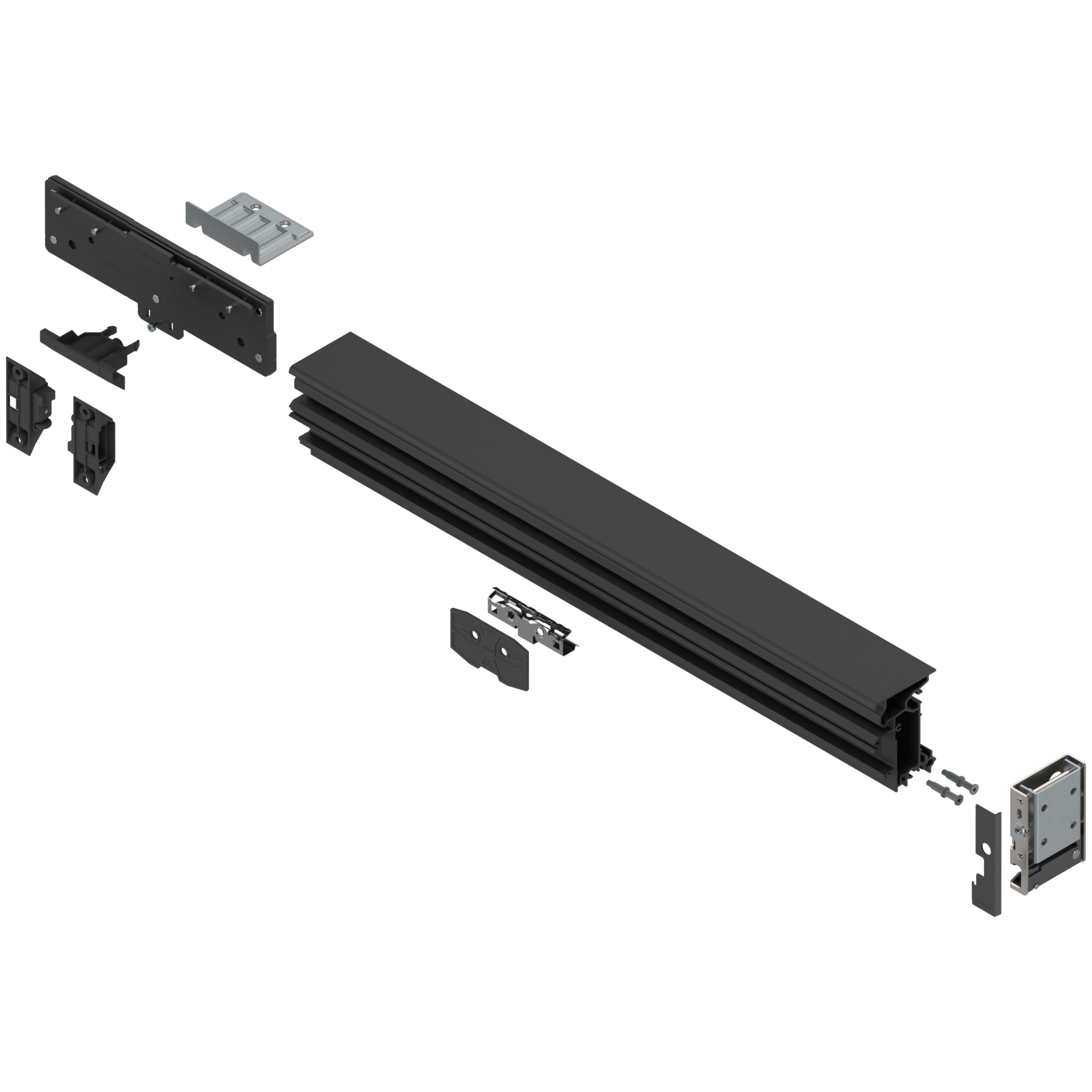Uşă dublă, Set de montare, pentru lăţime interioară de corp în aplicaţie: 700 mm, stânga - 802M7003.L3