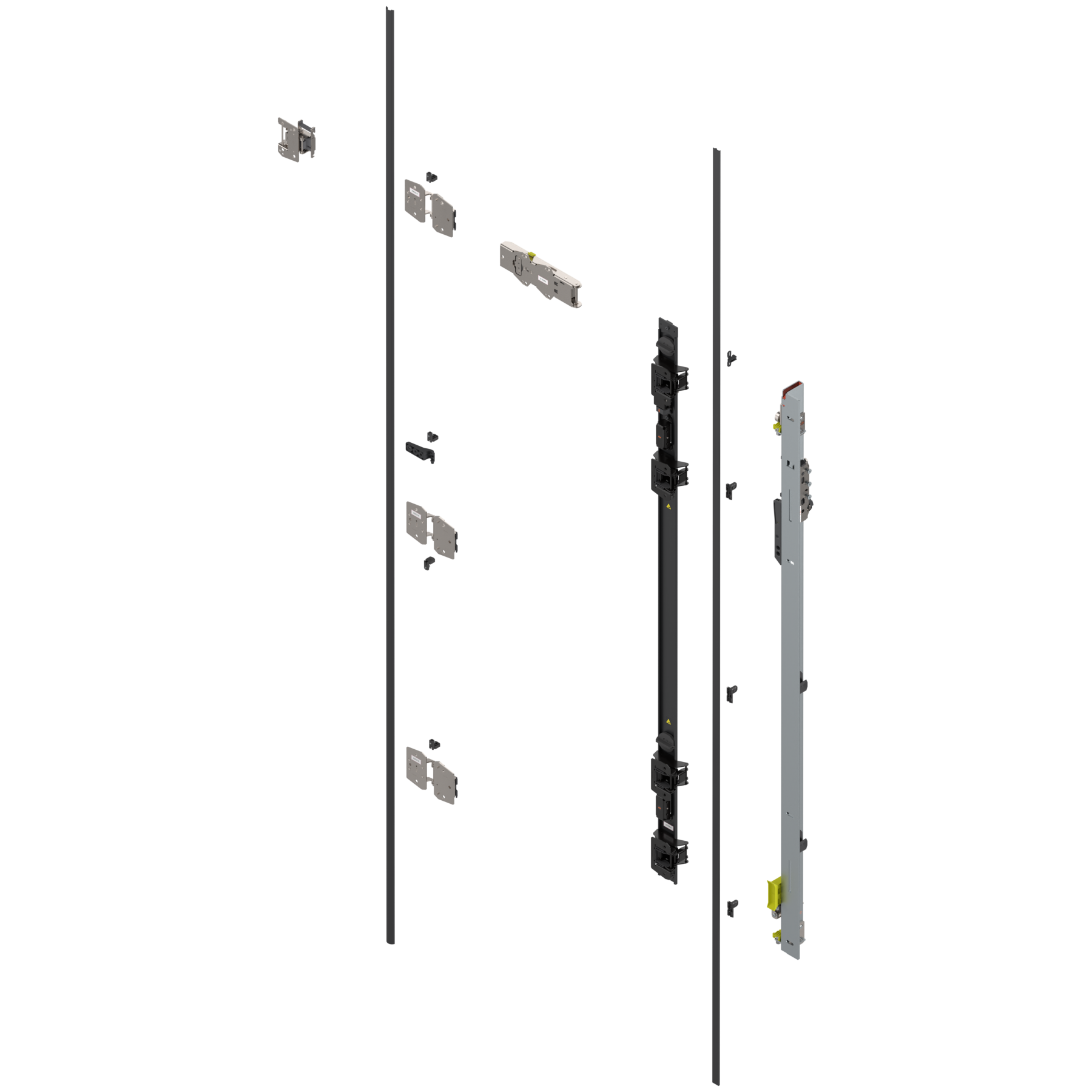 Uşă dublă, Suport balama set, pentru Înălţime pocket 1507–1656 mm, dreapta - 802T1500.R3