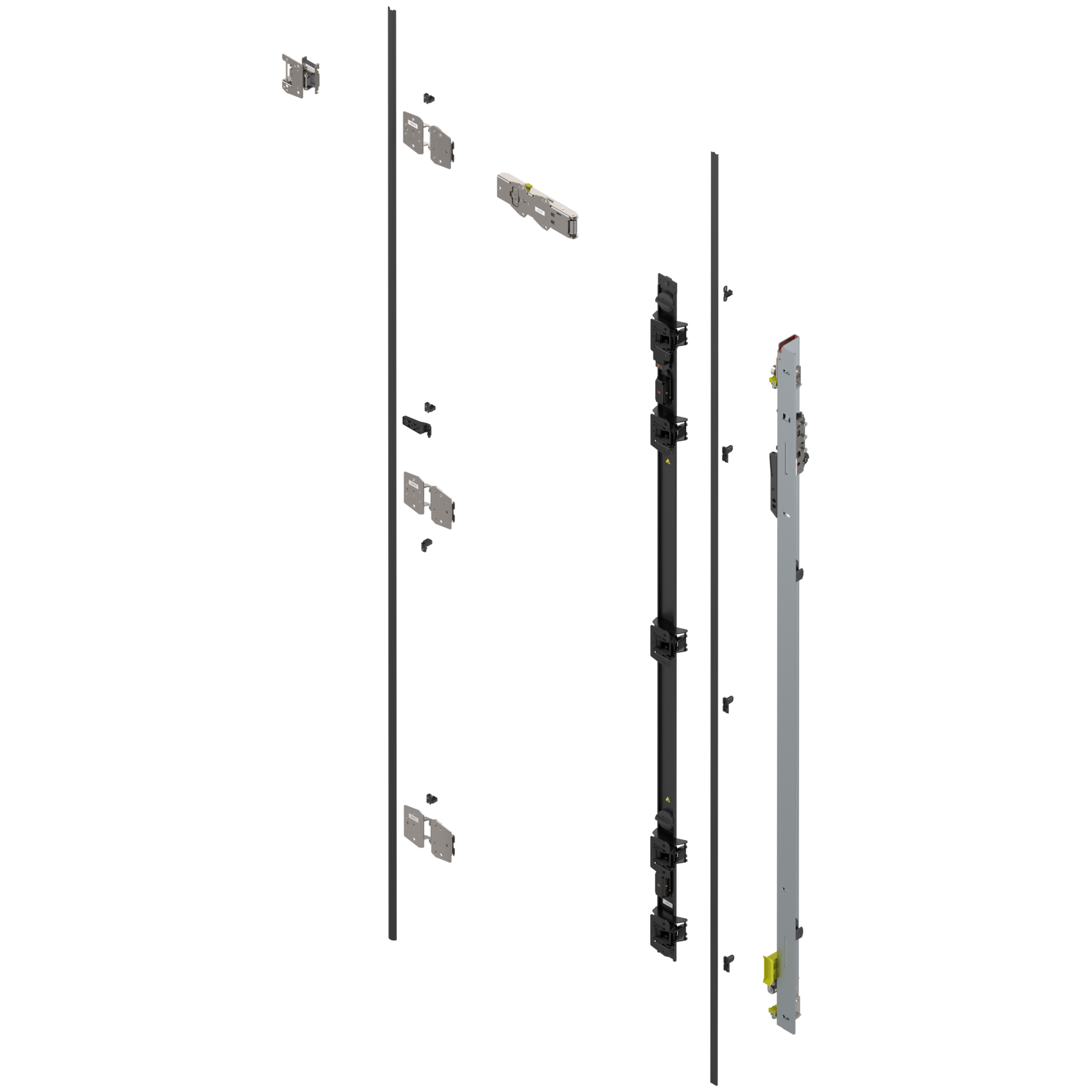 Uşă dublă, Suport balama set, pentru Înălţime pocket 1807–1956 mm, dreapta - 802T1800.R3