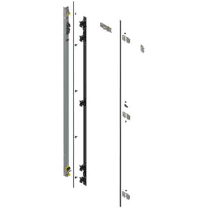 Uşă dublă, Suport balama set, pentru Înălţime pocket 2857–2999 mm, stânga - 802T2850.L3