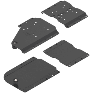 Conector tip pocket set, pentru dulap montat pe blatul de lucru, pentru Grosime laterală pocket 18 până la 19 mm, Oţel, de prins cu şurub, dreapta - 802V780B.R3